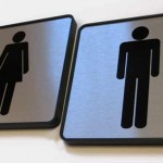 bathroom signs