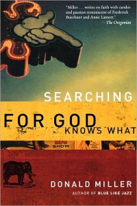 searching for god knows what